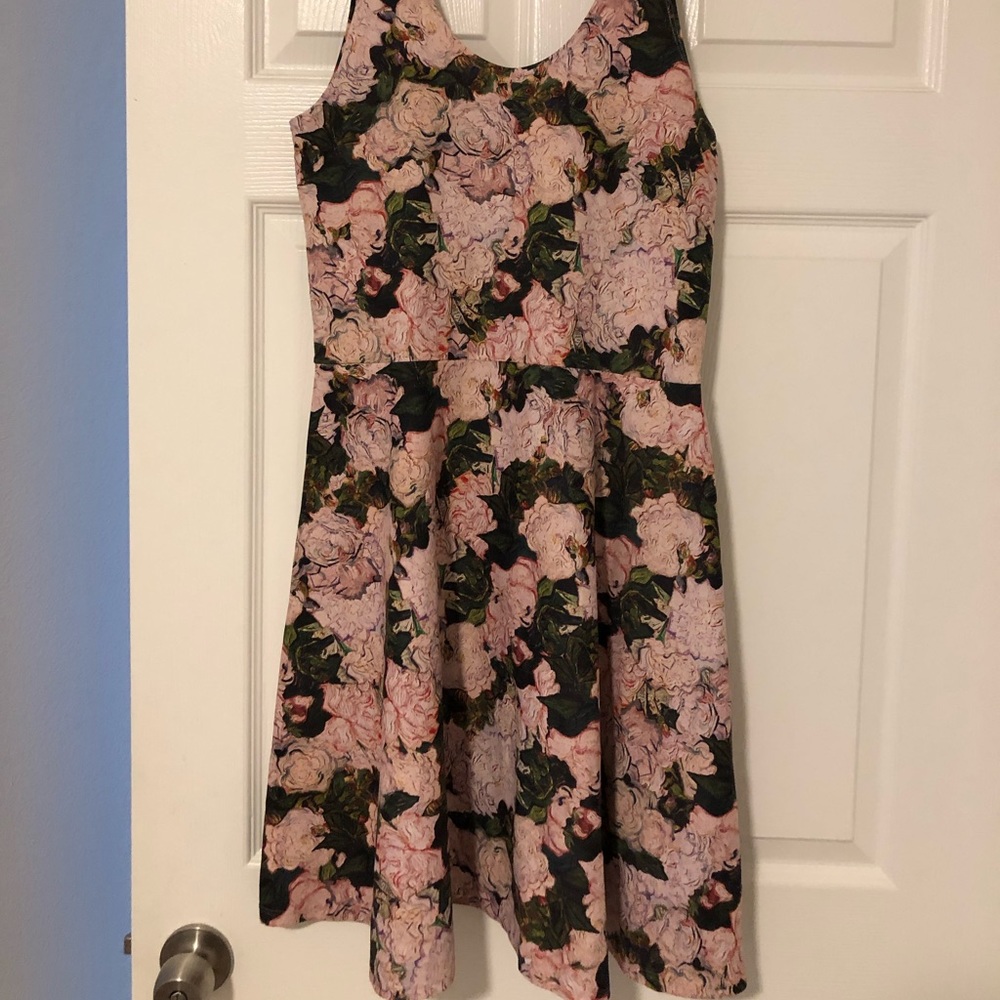 Beautiful floral dress - inspired by art